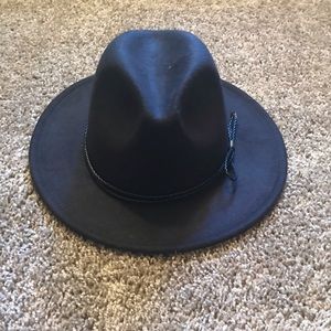 Black Felt Hat